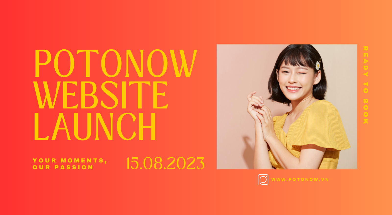 Potonow Website Launch